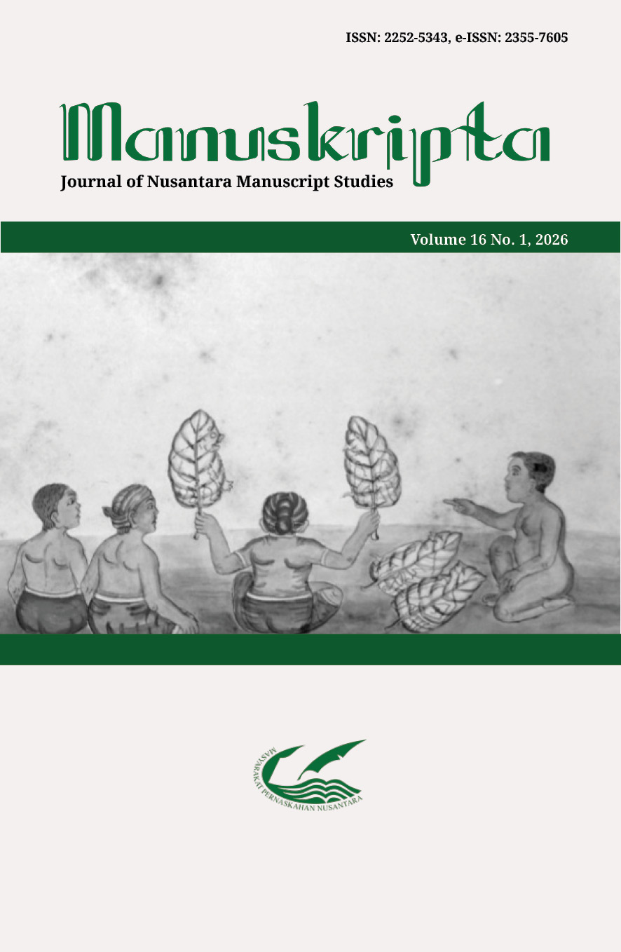 					View Vol. 16 No. 1 (2026): Manuskripta
				